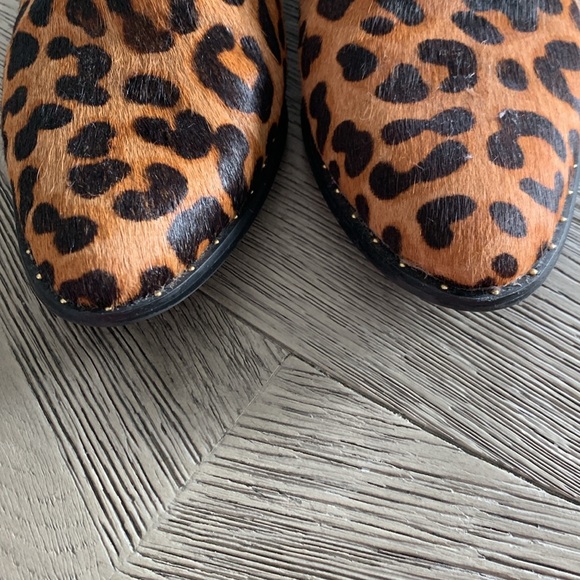 Steven by Steve Madden Leopard/Cheetah Print Ankle Booties, Size 9.5, Like New. - Picture 3 of 9